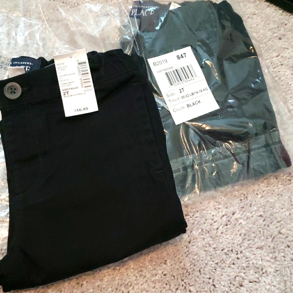 Black uniform pants